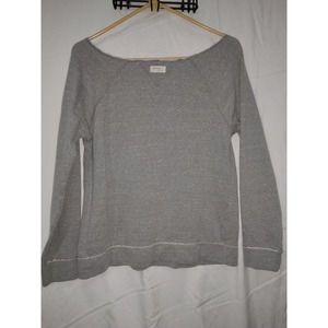 KENSIE Performance off the shoulder sweatshirt